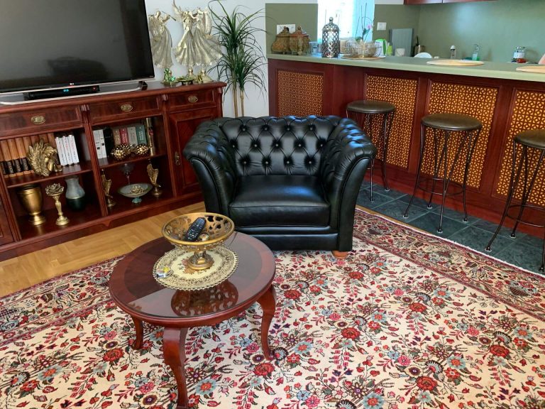 Chesterfield fotel felújítás után
